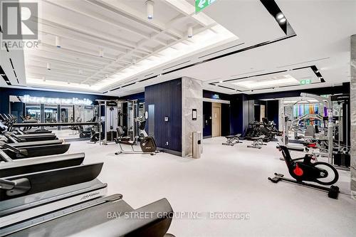 1022 - 118 Merchants' Wharf Avenue, Toronto, ON - Indoor Photo Showing Gym Room