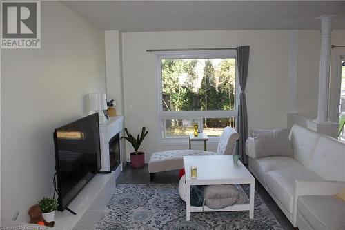 867 Laurelwood Drive, Waterloo, ON - Indoor Photo Showing Living Room With Fireplace