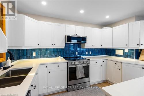 30 Water Street, South Bruce Peninsula, ON - Indoor Photo Showing Kitchen With Double Sink