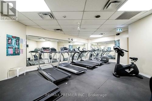 2704 - 380 Dixon Road, Toronto, ON - Indoor Photo Showing Gym Room