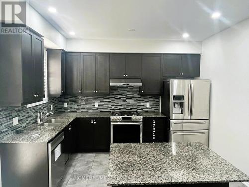 87 Fawnridge Road, Caledon, ON - Indoor Photo Showing Kitchen With Stainless Steel Kitchen With Double Sink With Upgraded Kitchen