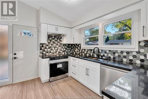 3532 Virginia Park, Windsor, ON - Indoor Photo Showing Kitchen With Double Sink