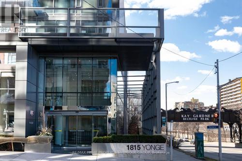 403 - 1815 Yonge Street, Toronto, ON - Outdoor With Balcony