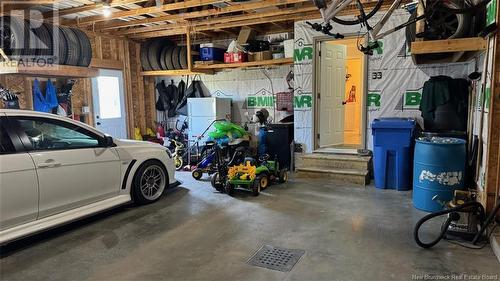 8 King Street, Saint-Léonard, NB - Indoor Photo Showing Garage