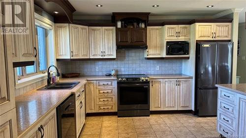 8 King Street, Saint-Léonard, NB - Indoor Photo Showing Kitchen With Double Sink