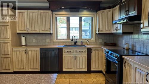 8 King Street, Saint-Léonard, NB - Indoor Photo Showing Kitchen With Double Sink