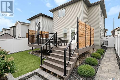 234 Dubois Crescent, Saskatoon, SK - Outdoor With Deck Patio Veranda