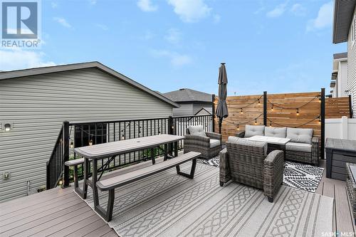 234 Dubois Crescent, Saskatoon, SK - Outdoor With Deck Patio Veranda With Exterior