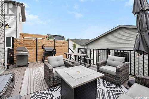 234 Dubois Crescent, Saskatoon, SK - Outdoor With Deck Patio Veranda With Exterior