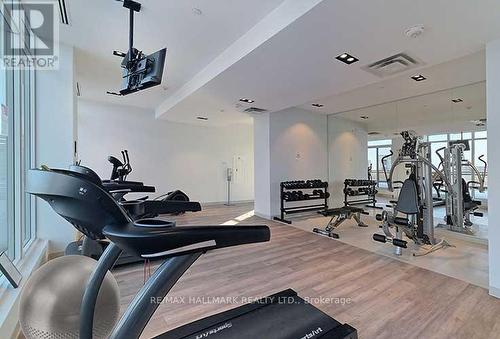 502 - 1 Neighbourhood Lane, Toronto, ON - Indoor Photo Showing Gym Room