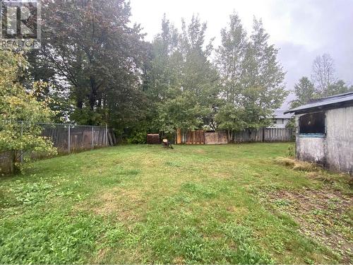 2803 Sparks Street, Terrace, BC - Outdoor With Backyard