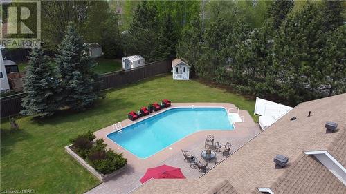 189 Pine Street, Sturgeon Falls, ON - Outdoor With In Ground Pool With Backyard