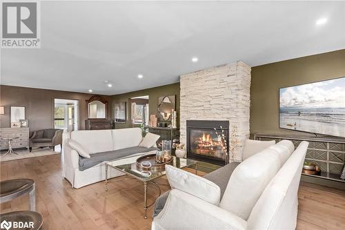 150 Long Reach Road, Brighton, ON - Indoor Photo Showing Living Room With Fireplace