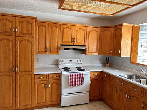 221 Broadway Avenue, Killarney, MB - Indoor Photo Showing Kitchen With Double Sink