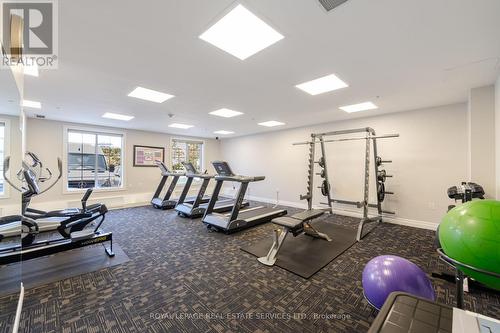 206 - 2300 Upper Middle Road, Oakville, ON - Indoor Photo Showing Gym Room