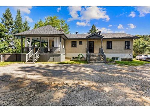 Backyard - 1613  - 1615 Ch. Du Village, Saint-Adolphe-D'Howard, QC - Outdoor With Deck Patio Veranda