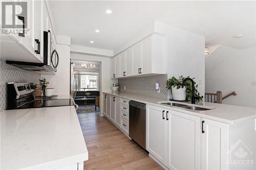 93 Kyanite Lane, Ottawa, ON - Indoor Photo Showing Kitchen With Double Sink