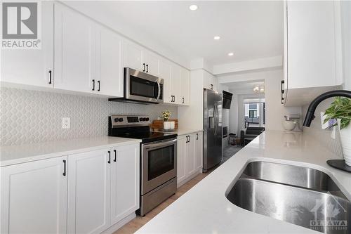 93 Kyanite Lane, Ottawa, ON - Indoor Photo Showing Kitchen With Stainless Steel Kitchen With Double Sink