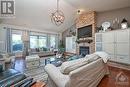 7042 Third Line Road S, Ottawa, ON  - Indoor Photo Showing Living Room With Fireplace 