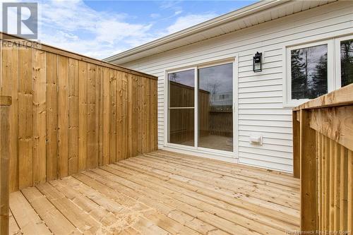 109 Elsliger Street, Dieppe, NB - Outdoor With Deck Patio Veranda With Exterior