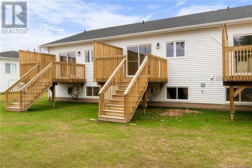 109 Elsliger Street, Dieppe, NB - Outdoor With Deck Patio Veranda With Exterior