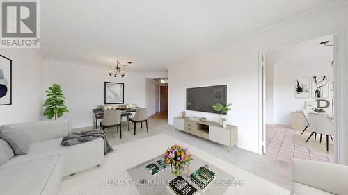 807 - 1800 The Collegeway Way, Mississauga, ON - Indoor Photo Showing Living Room