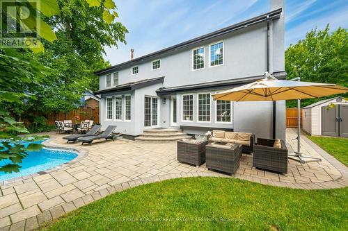 2112 Constance Drive, Oakville, ON - Outdoor With In Ground Pool With Deck Patio Veranda