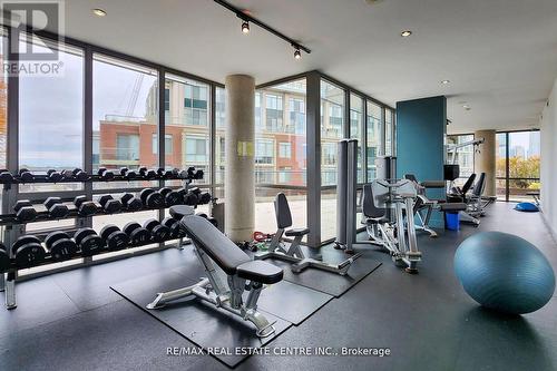 312 - 33 Mill Street, Toronto, ON - Indoor Photo Showing Gym Room