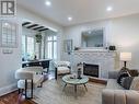 99 Howick Avenue W, Toronto, ON  - Indoor Photo Showing Living Room With Fireplace 