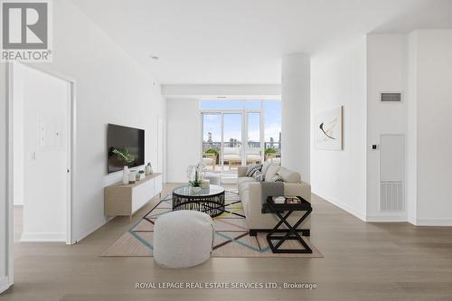 1106 - 859 The Queensway, Toronto, ON - Indoor Photo Showing Living Room