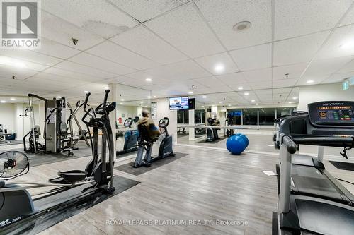 1005 - 30 Malta Avenue, Brampton, ON - Indoor Photo Showing Gym Room