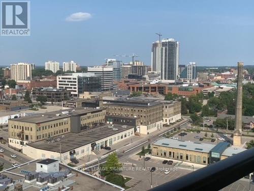 1602 - 104 Garment Street, Kitchener, ON - Outdoor With View