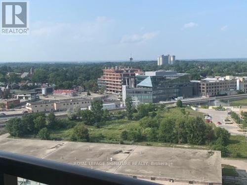 1602 - 104 Garment Street, Kitchener, ON - Outdoor With View