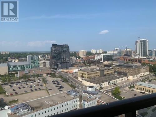 1602 - 104 Garment Street, Kitchener, ON - Outdoor With View