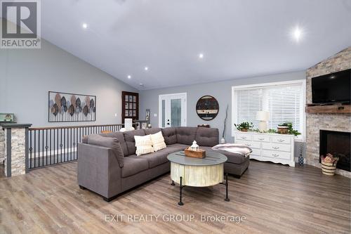 14846 County Road 2, Brighton, ON - Indoor Photo Showing Living Room With Fireplace