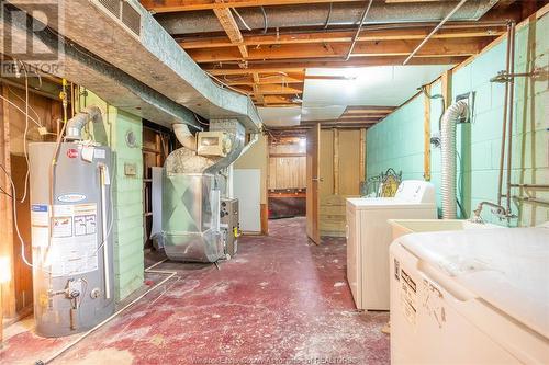 3571 Charlevoix Avenue, Windsor, ON - Indoor Photo Showing Basement