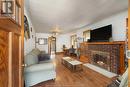 577 Allendale, Windsor, ON  - Indoor Photo Showing Living Room With Fireplace 