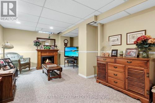 10 Climie Court, Clarington (Bowmanville), ON - Indoor With Fireplace