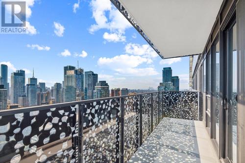 3404 - 55 Charles Street E, Toronto (Church-Yonge Corridor), ON - Outdoor With Balcony With View