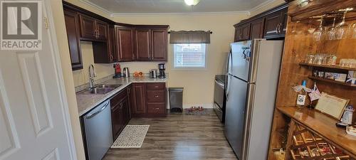 18 West Street, Grand Bank, NL - Indoor Photo Showing Kitchen With Double Sink