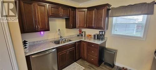 18 West Street, Grand Bank, NL - Indoor Photo Showing Kitchen With Double Sink