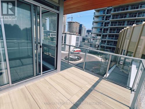 302 - 25 Mcmahon Drive, Toronto, ON - Outdoor With Balcony With Exterior