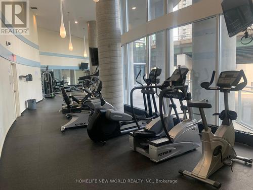 1203 - 38 Dan Leckie Way, Toronto, ON - Indoor Photo Showing Gym Room