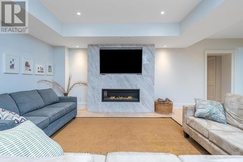 9275 Wellington Rd 50, Erin, ON - Indoor Photo Showing Living Room With Fireplace