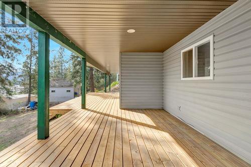 10541 Westshore Road, Vernon, BC - Outdoor With Deck Patio Veranda With Exterior