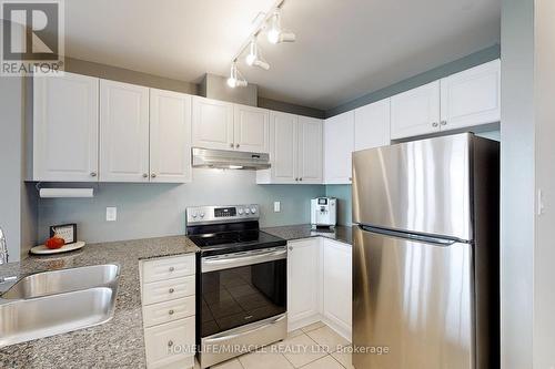 1710 - 9 George Street N, Brampton, ON - Indoor Photo Showing Kitchen With Stainless Steel Kitchen With Double Sink