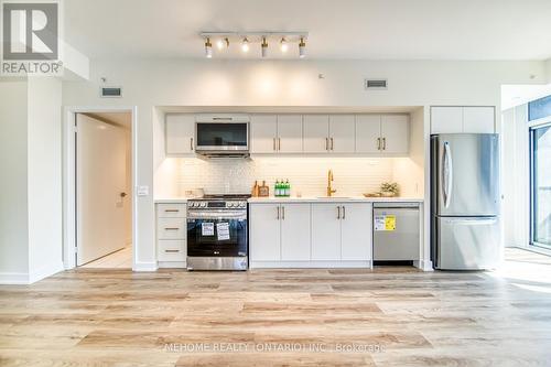 706 - 85 Queens Wharf Road, Toronto, ON - Indoor Photo Showing Kitchen With Stainless Steel Kitchen With Upgraded Kitchen