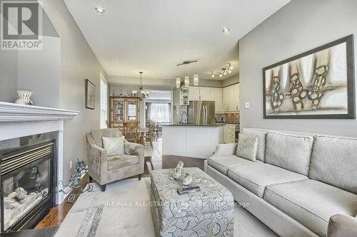 6 Christian Reesor Park Avenue, Markham, ON - Indoor Photo Showing Living Room With Fireplace