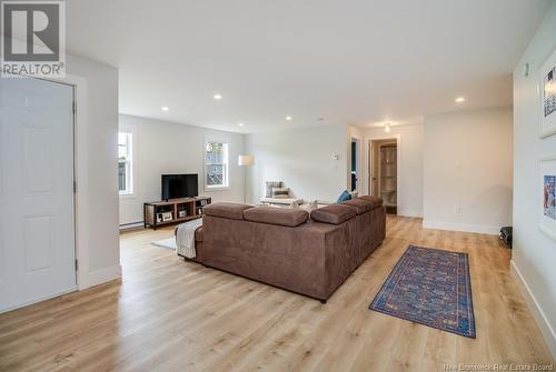 47 Aiden Street, Fredericton, NB - Indoor Photo Showing Living Room With Fireplace