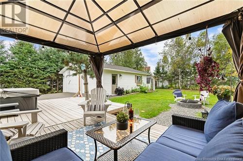 154 Logan Lane, Moncton, NB - Outdoor With Deck Patio Veranda With Exterior